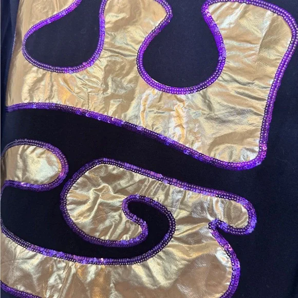 LSU Queen of Sparkles Geaux Tigers Dress - Picture 4 of 4